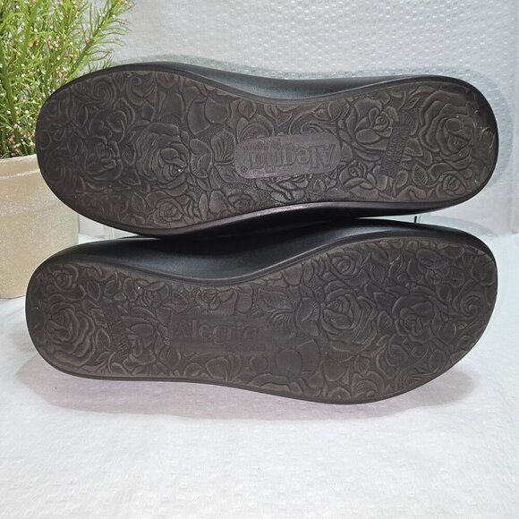 ALEGRIA EMRY OILED BLACK CLOG WOMENS SIZE 36 EURO (US SIZE 6.5) EUC - Picture 8 of 10